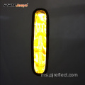 Reflektif Elastik Jingga Keselamatan PVC LED Lampu Armband